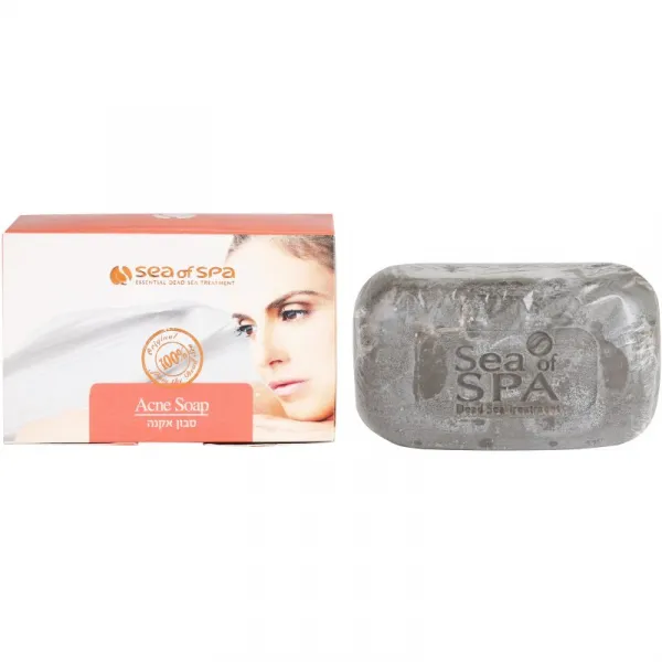 Sea of Spa Essential Dead Sea Treatment tuhé mydlo proti akné 125 g