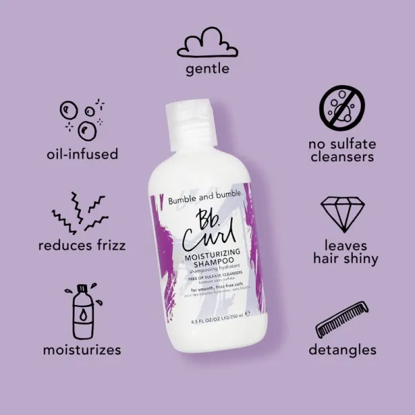 Bumble and bumble Bb. Curl Moisturizing Shampoo hydratačný šampón pre definíciu vĺn 60 ml