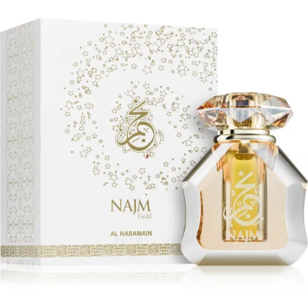 Al Haramain Najm Gold parfémovaný olej unisex 18 ml