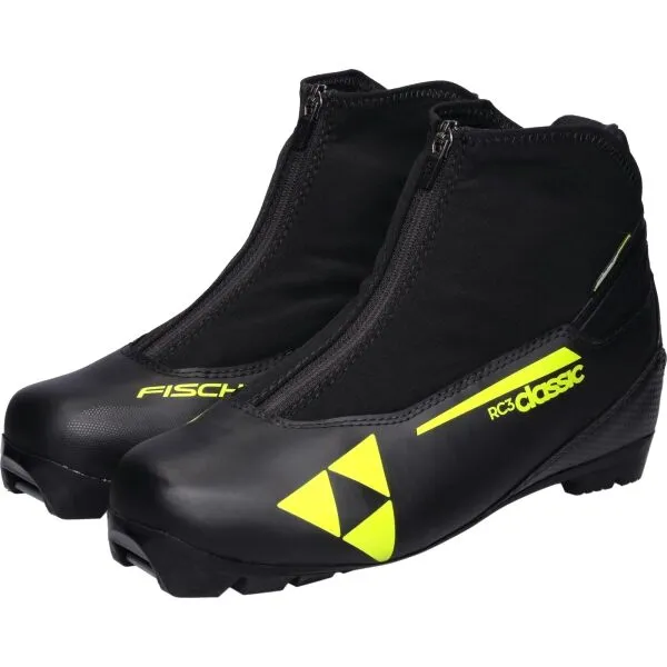 Fischer RC3 CLASSIC Obuv na bežky, ktorá je vhodná aj na klasiku, čierna, veľkosť