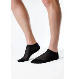Barefoot teniskové ponožky SMESH Black - 2 pack