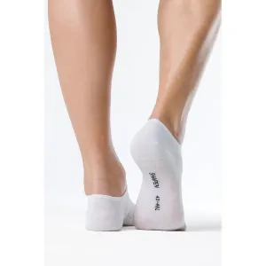Barefoot teniskové ponožky SMESH White - 2 pack