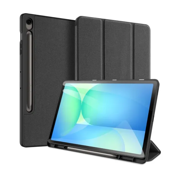 DUX DOMO Zaklápacie puzdro pre Samsung Galaxy Tab S10 FE+ čierne