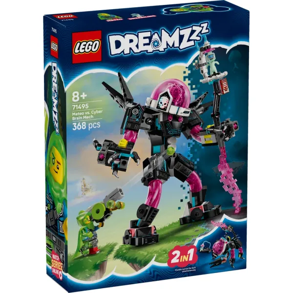 LEGO® DREAMZzz™ 71495 Mateo vs. Kybermozgový robot