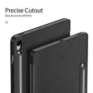 DUX DOMO Zaklápacie puzdro pre Samsung Galaxy Tab S10 FE+ čierne