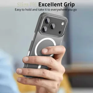 Tech-Protect FlexAir Hybrid CC MagSafe kryt na iPhone 17 Pro Max, priesvitný