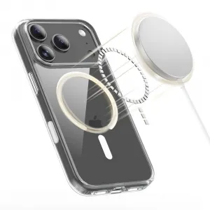 Tech-Protect FlexAir Hybrid CC MagSafe kryt na iPhone 17 Pro, priesvitný