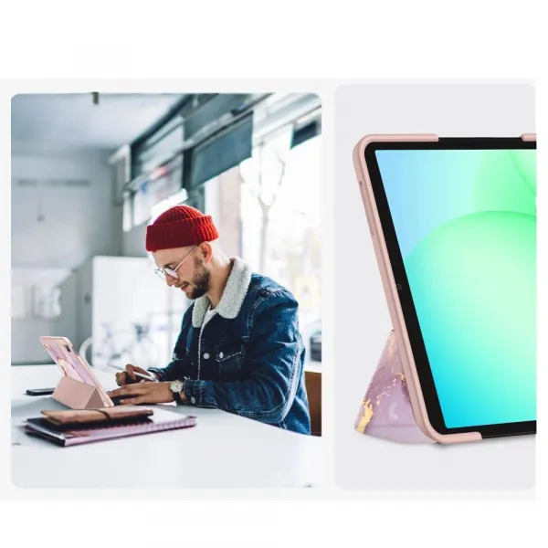Tech-Protect SmartCase Samsung Galaxy Tab A9 / A11 8.7 X110 / X115 / X133 / X135, marble