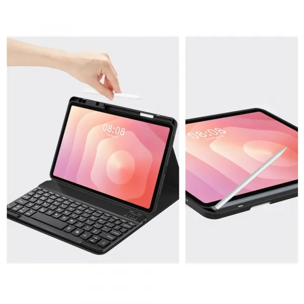 Puzdro Tech-Protect SC Pen + klávesnica, Samsung Galaxy Tab S11 11.0 X730 / X736B, čierne