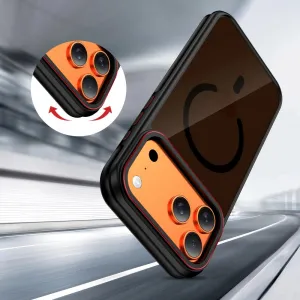 Tech-Protect MagHybrid MagSafe kryt na iPhone 17 Pro Max, čierny / červený
