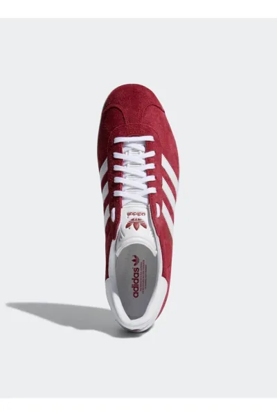 Adidas unisex bielo-bordové tenisky