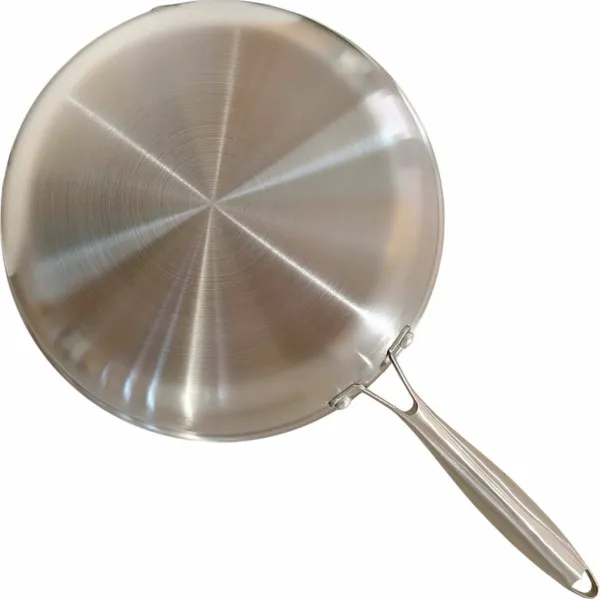 Nerezová panvica KITCHISIMO Chef 24 cm s nepriľnavým povrchom