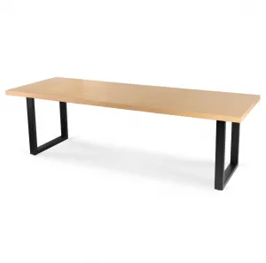 JAKS Rozkladací stôl Edwin čierny 160 - 260 cm zlatý dub