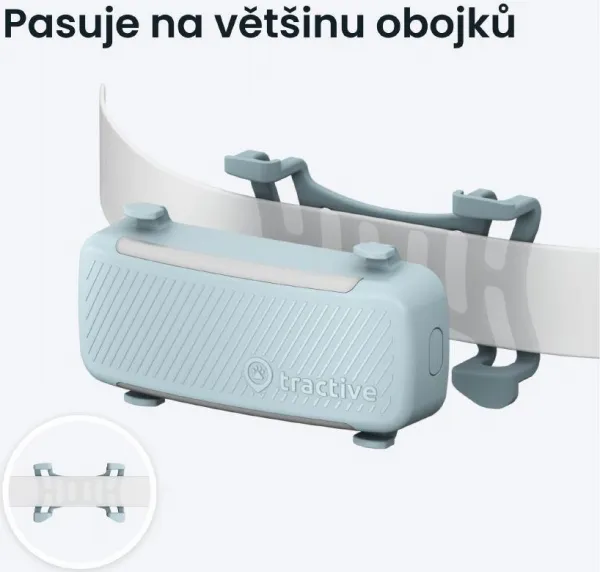 NoName Tractive DOG 6 – GPS lokátor pro psy a monitor zdraví, mátový