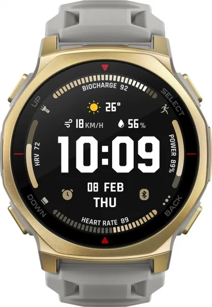 Amazfit T-Rex 3 Pro/44/Sport Band/Arctic Gold