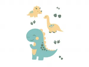 Benlemi Plagát na stenu DINOSAURI do detskej izby Zvoľte rozmer: 30x42 cm (A3)
