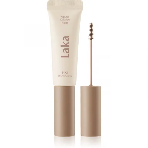 Laka Pixi Brow Cara riasenka na obočie pre fixáciu a tvar odtieň 02 Wood Brown 8 g