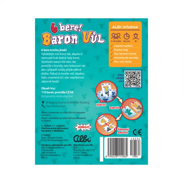 6 berie! Baron Vůl ALBI