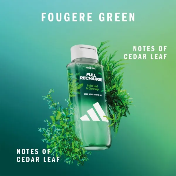 Adidas Vibes Full Recharge sprchový gél unisex 400 ml