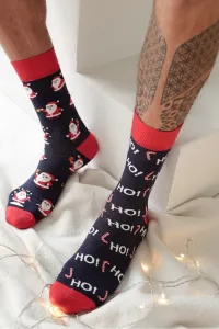 Veselé pánske ponožky s vianočným motívom