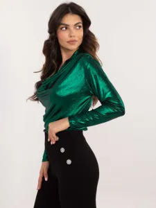 Blouse-DHJ-BZ-15268.30-dark green