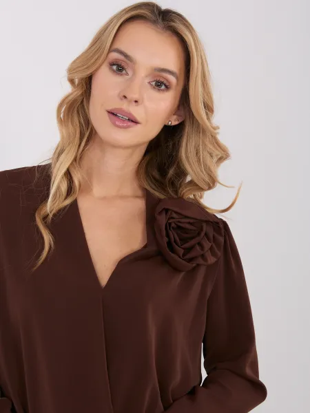 Blouse-MI-BZ-M650.17P-brown