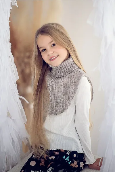 Ander BEATO Children's Turtleneck - GREY