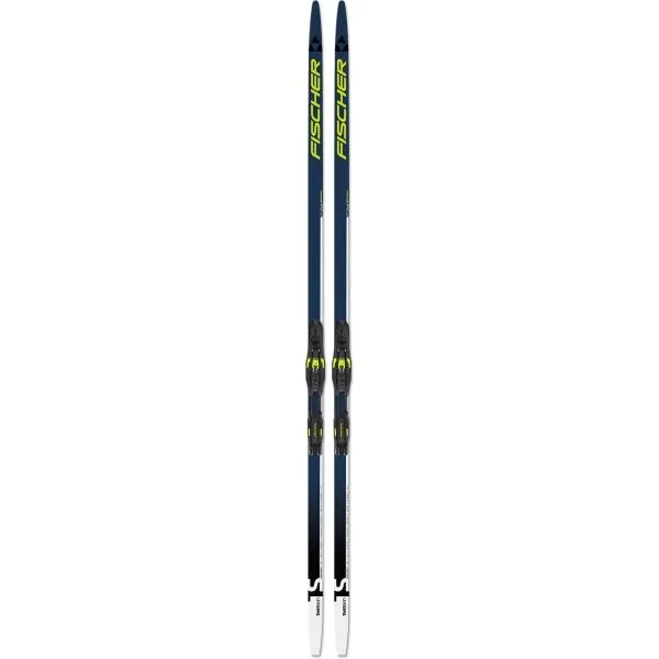 Fischer TWIN SKIN PERFORMANCE STIFF SET + BDG CONTROL STEP Bežecké lyže, tmavo modrá, veľkosť