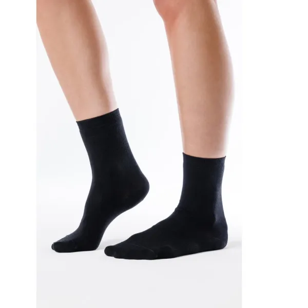 Barefoot klasické ponožky SMOOTH Black