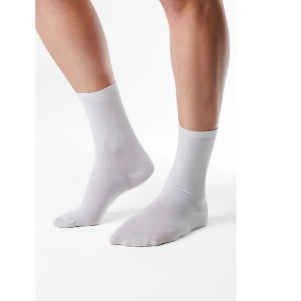 Barefoot klasické ponožky SMOOTH White