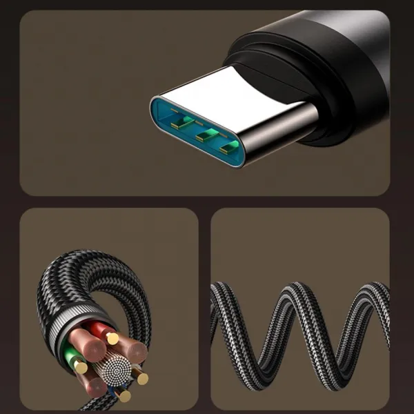 Joyroom S-A56 EnjoyX Series 90° kábel USB-C - Lightning, 30W, 1,2 m, čierny