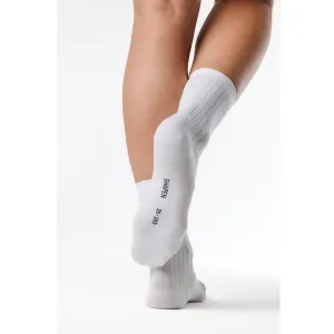 Barefoot rebrované ponožky SIGNATURE White