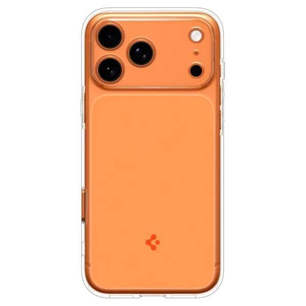 Spigen Ultra Hybrid "T" Mag s MagSafe, iPhone 17 Pro Max, oranžové
