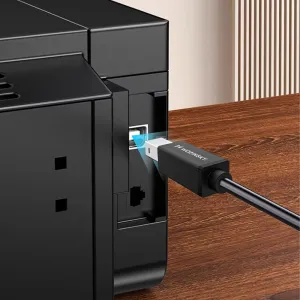 Wozinsky WKDDY2S kábel USB-B – USB-C, 2 m, čierny