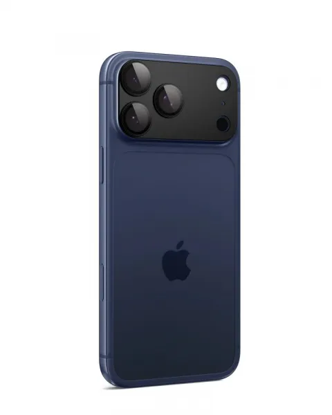 Spigen Optik Pro XL TR EZ Fit ochrana fotoaparátu, iPhone 17 Pro, čierna