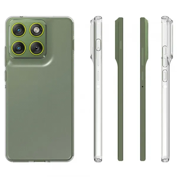 TPU Ochranný kryt pre Motorola Edge 70 priehľadný