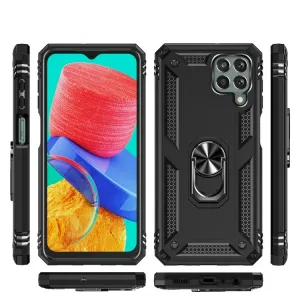 RING Obal s držiakom pre Samsung Galaxy M33 5G čierny