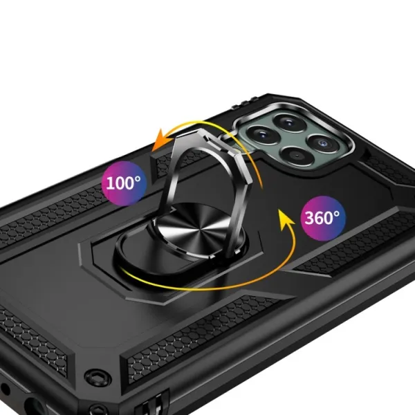 RING Obal s držiakom pre Samsung Galaxy M33 5G čierny