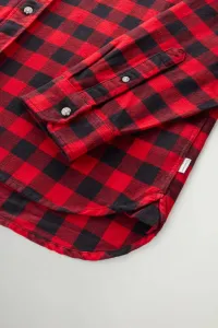 Košeľa Woolrich Traditional Flannel Shirt Red Buffalo