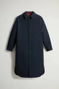 Kabát Woolrich Compact Wool Overcoat Syrah Check