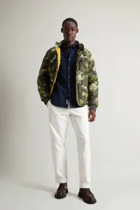 Košeľa Woolrich Light Flannel Shirt Melton Blue