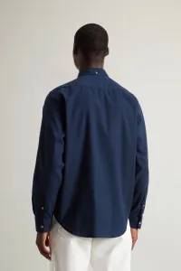 Košeľa Woolrich Light Flannel Shirt Melton Blue