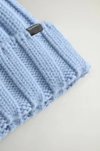 Čapica Woolrich Beanie Cashmere Pom Pom Citadel