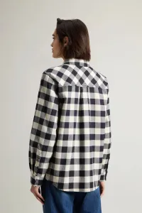 Košeľa Woolrich Med Weight Flannel Shirt Blue Buffalo