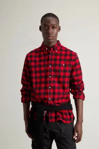 Košeľa Woolrich Traditional Flannel Shirt Red Buffalo