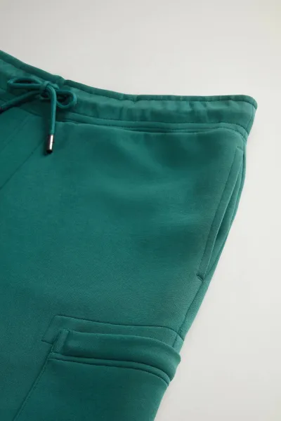 Tepláky Woolrich Tech Fleece Pant Ponderosa Pine