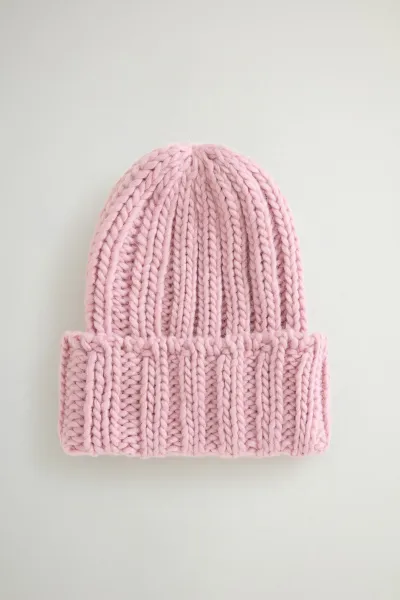 Čapica Woolrich Chunky Beanie Woodrose