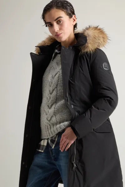 Bunda Woolrich Modern Vail Parka Black