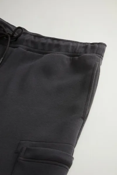 Tepláky Woolrich Tech Fleece Pant Black