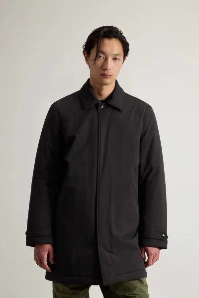 Kabát Woolrich Stretch 2In1 Carcoat Black